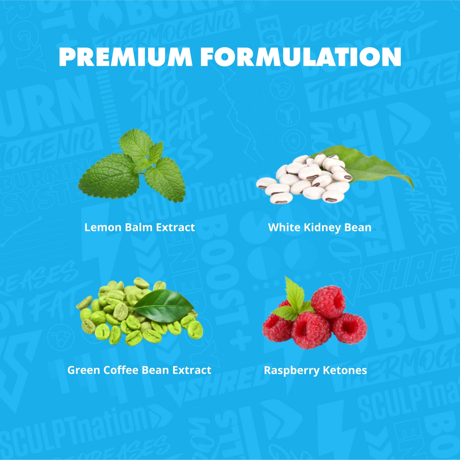 Sculpt Nation Burn PM night-relaxation scene suggests calm sleep and metabolism support