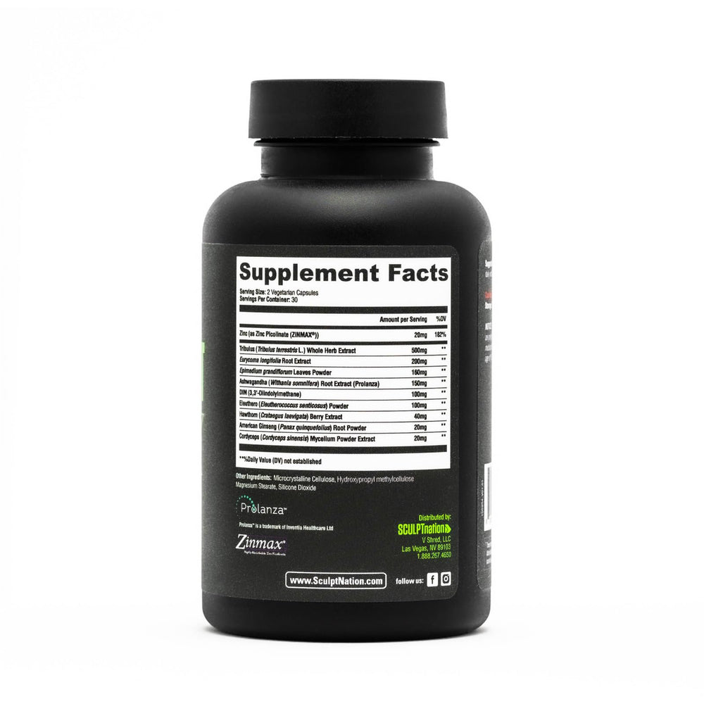 Test Boost Max packaging highlighting gluten-free capsules and premium design
