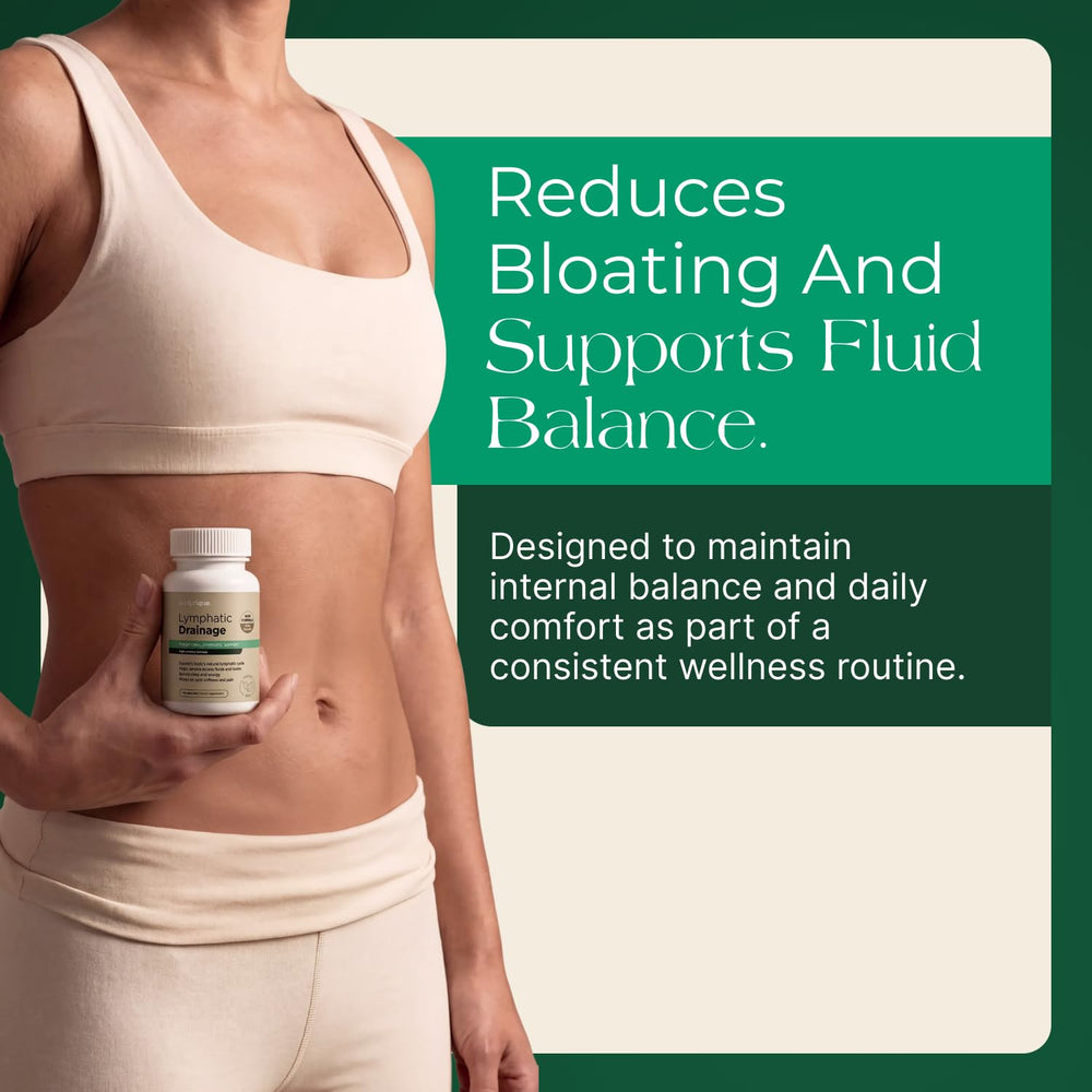 Sculptique bottle beside herbs suggests a plant-based wellness routine