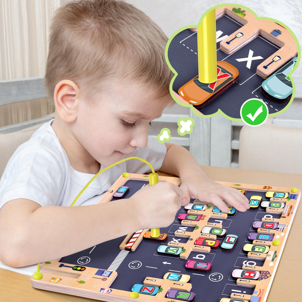 Scuwtocn magnetic pen with string for easy play and travel
