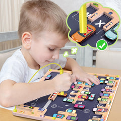 Scuwtocn magnetic pen with string for easy play and travel