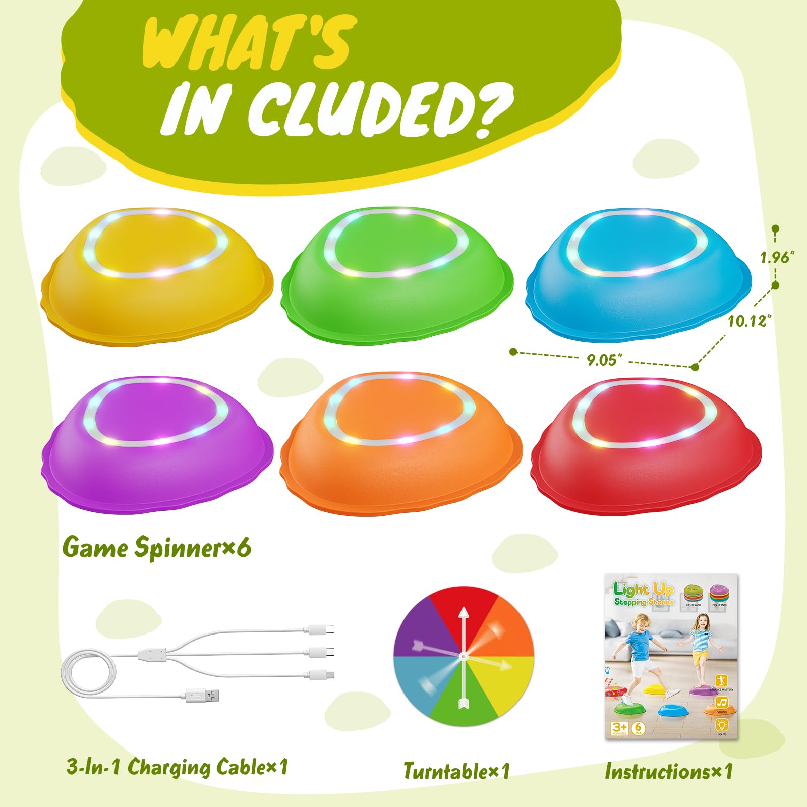 Scvcid balance stones withstand outdoor play for versatile sessions.