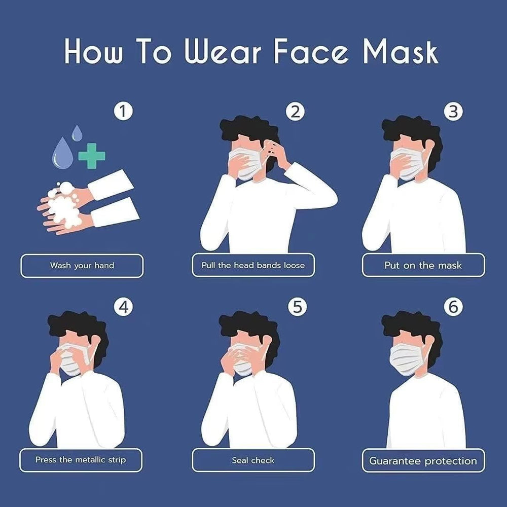 SDIW KN95 mask worn in public setting for daily use.