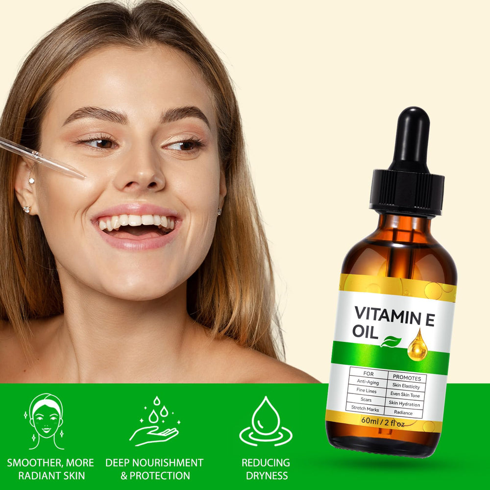 SDJUFEI Vitamin E Oil on scar-prone skin to support texture.