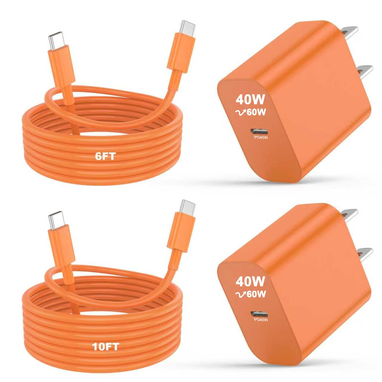 SDYXZ 40W USB-C fast charger block for quick, safe iPhone charging.