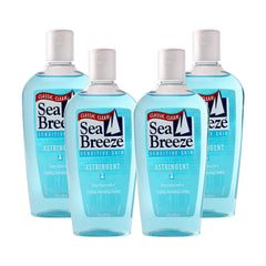 Sea Breeze Astringent Sensitive Skin bottle—refreshing cleanse that targets pores and helps reduce shine.