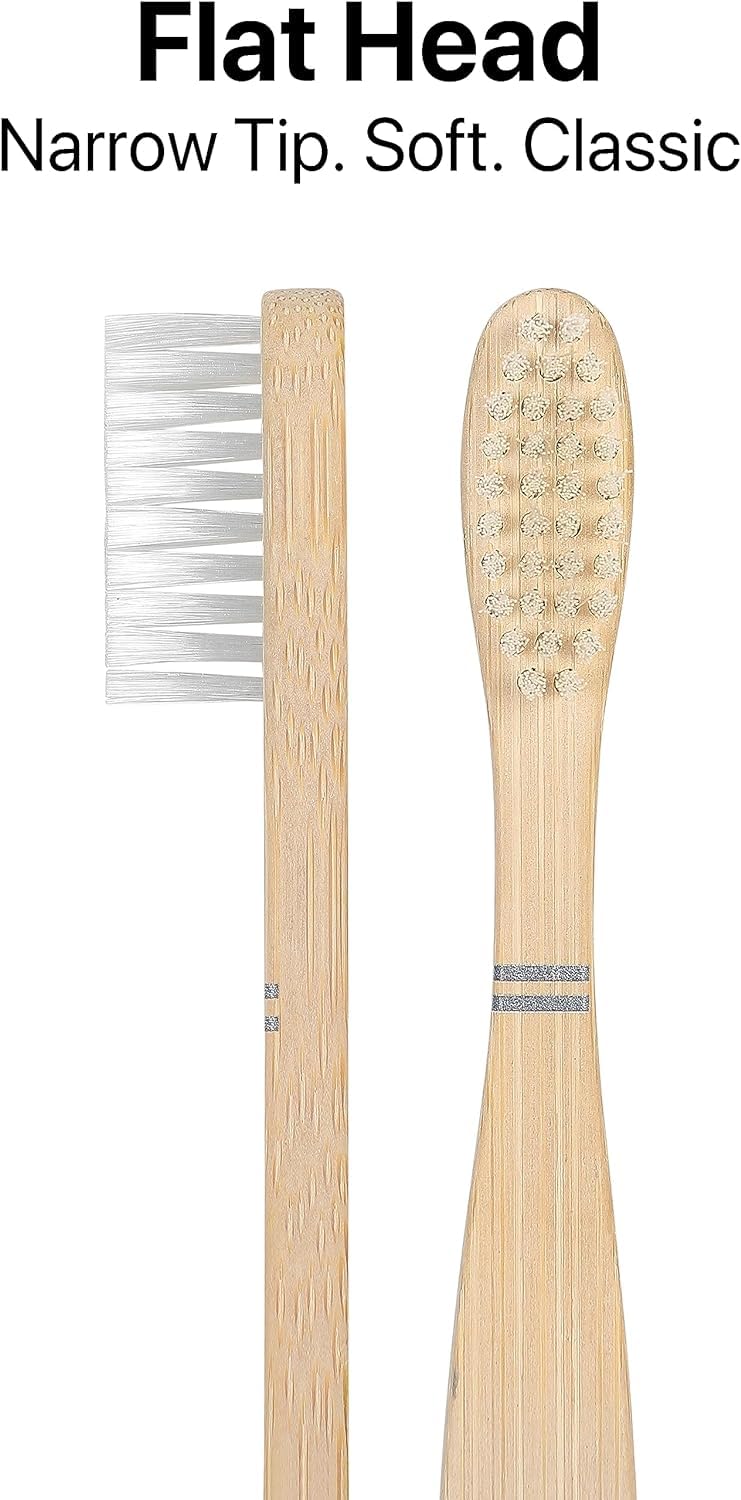 Sea Turtle heat-treated bamboo handle ensures smooth, splinter-free brushing.