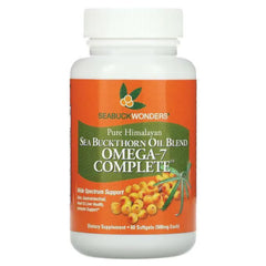SeabuckWonders organic sea buckthorn oil bottle for daily skin and immunity support.