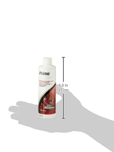 Safety and dosing guidance on Seachem Prime label