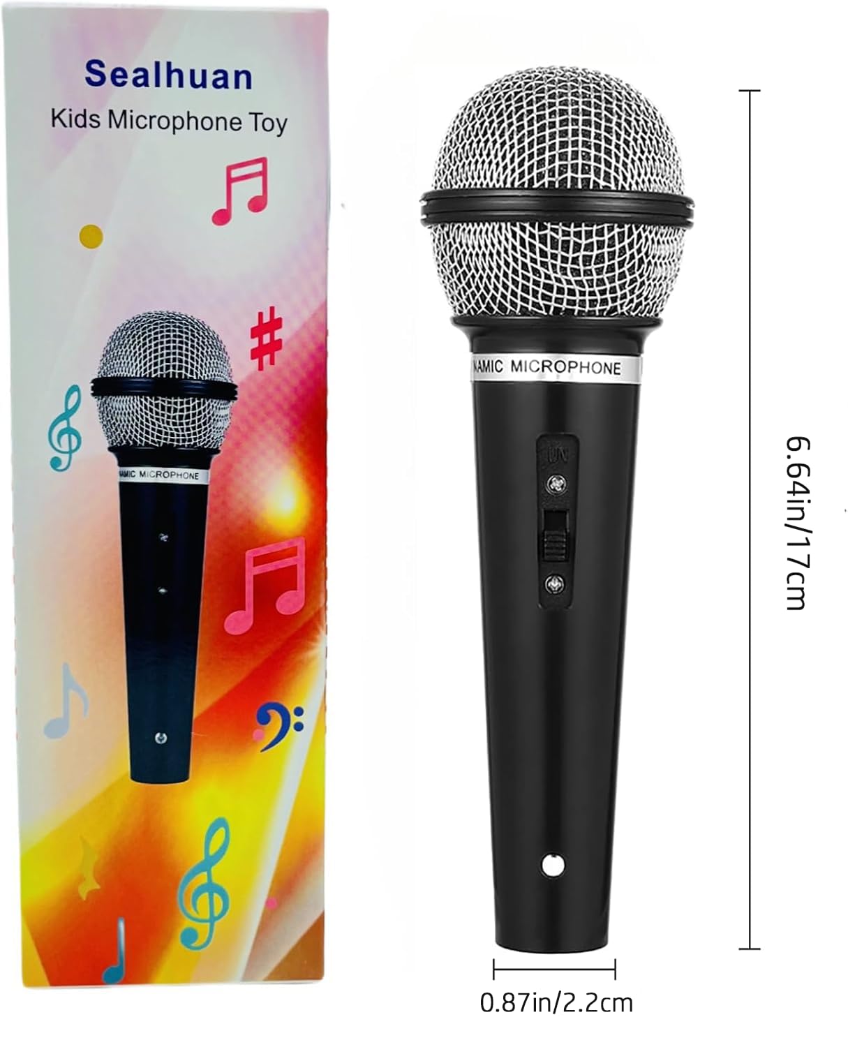 Sealhuan microphone toy, kids imagination booster during games.