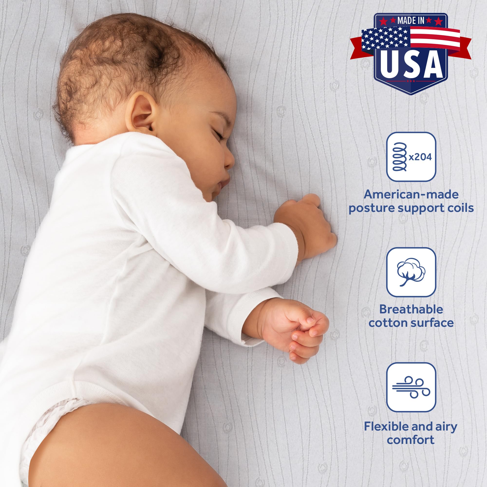 Sealy Baby FlexCool GREENGUARD Gold certified safety