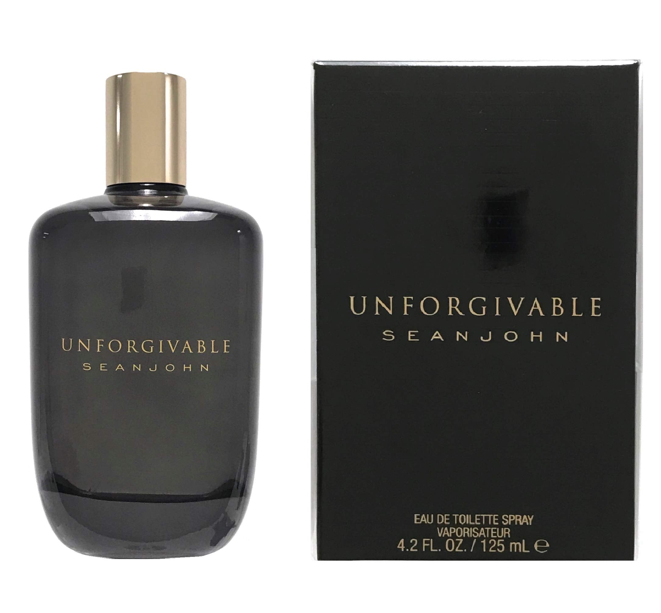 Sean John Unforgivable bottle front, modern design for confident daytime wear.