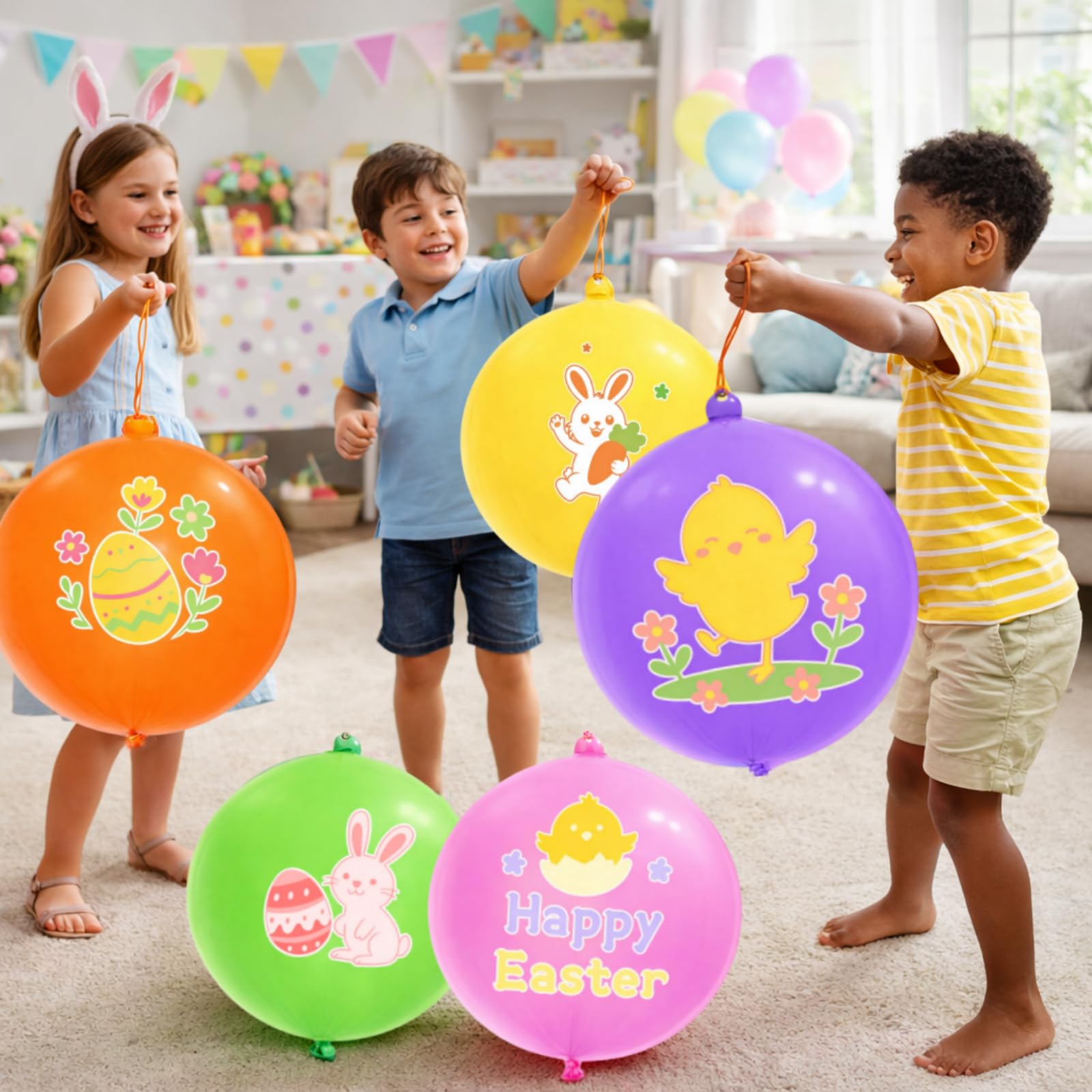 Sean's Choice thick latex punch balloon emphasizes durability for energetic play