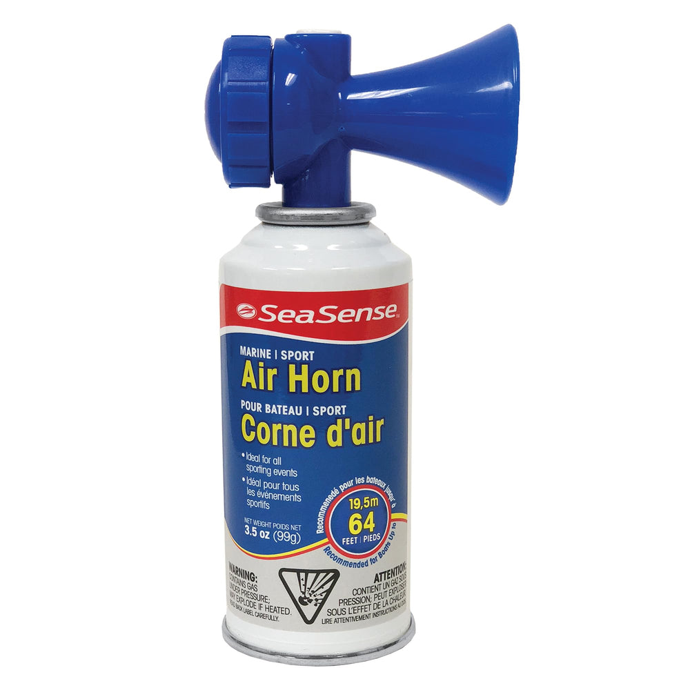 SeaSense Air Horn large top button for quick signaling on deck