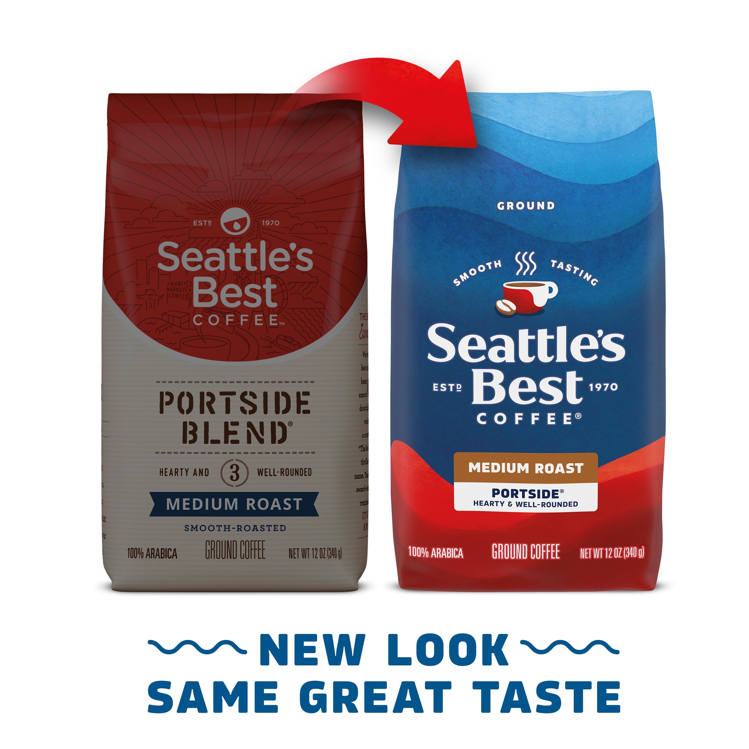 Portside cup with steam shows inviting aroma and balanced flavor.