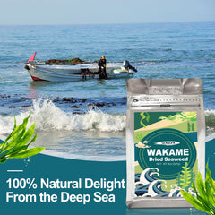 SEAYOFA wakame seaweed for miso soup enhancement and flavor