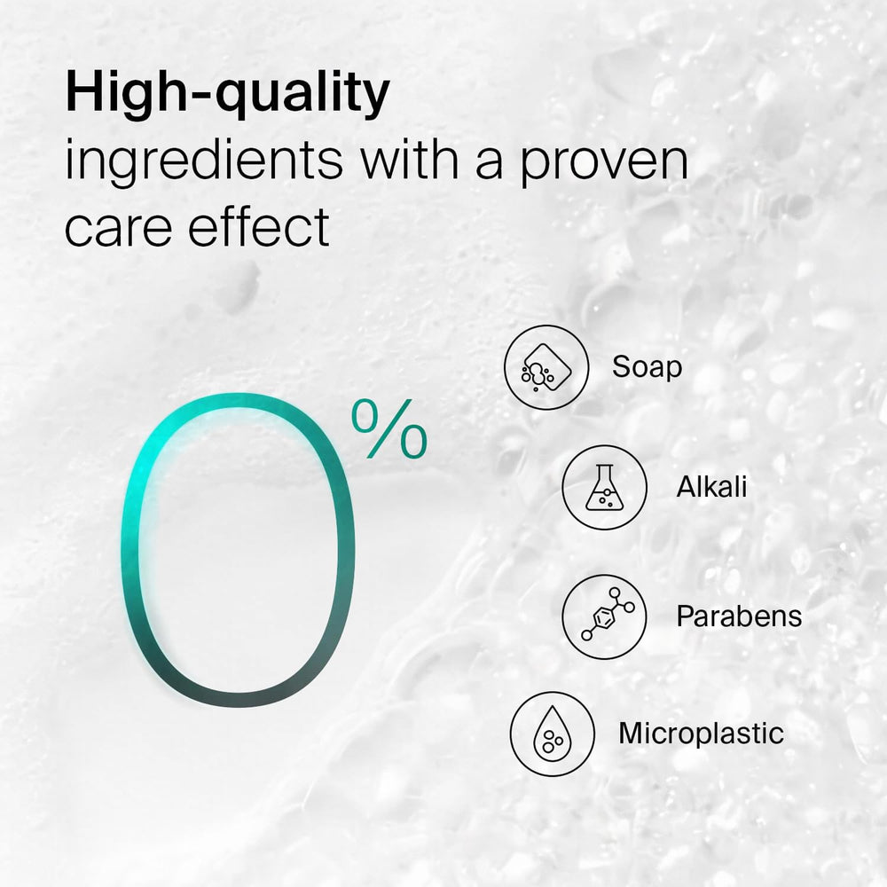 SEBAMED vitamin blend bottle highlights skin-friendly vitamins.