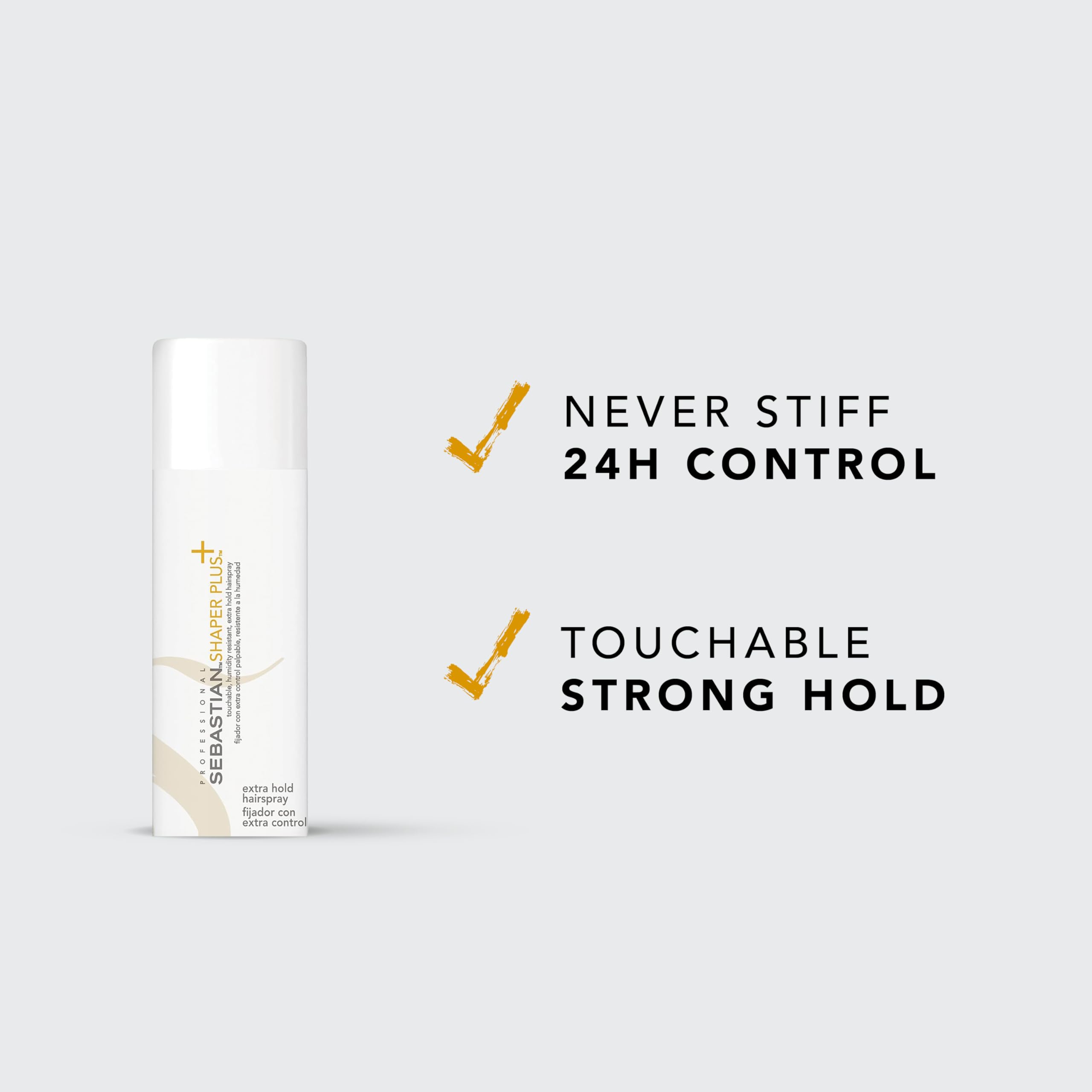 Sebastian Shaper Plus Mini spray nozzle close-up for smooth dispersion