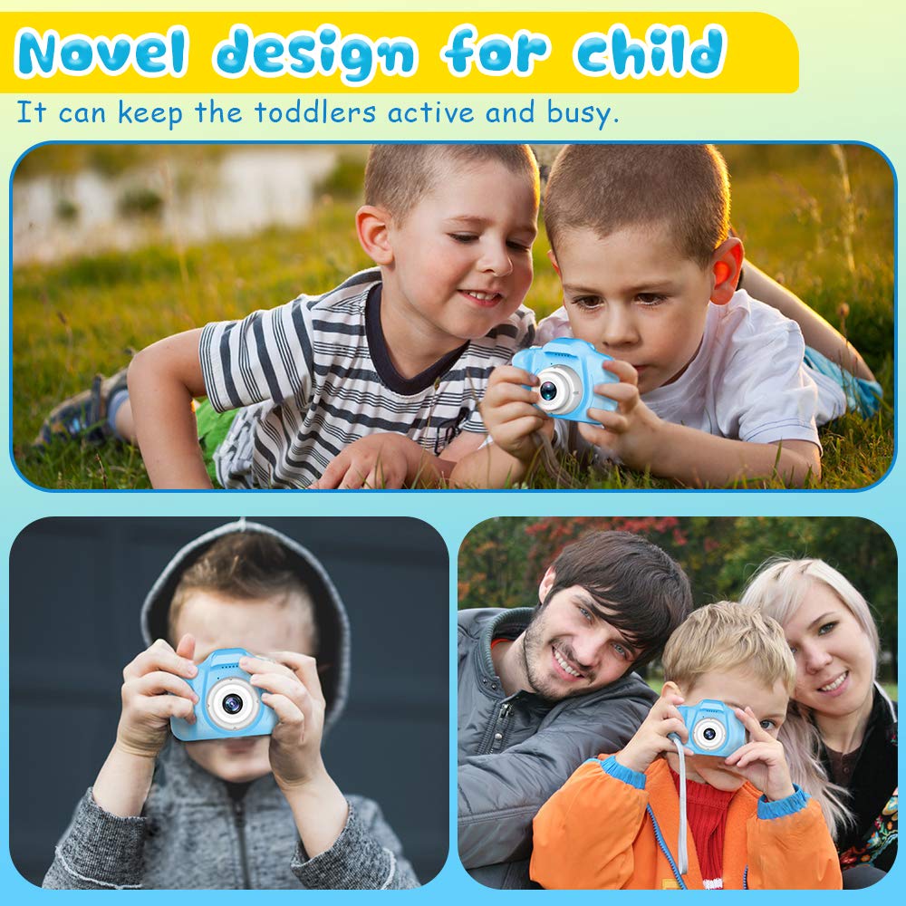 Seckton Upgrade Kids Selfie Camera records 1080p video for clear memories