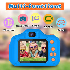 Seckton Upgrade Kids Selfie Camera dual camera enables quick picture taking and videos