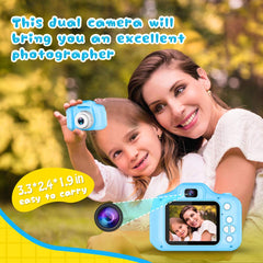 Seckton Upgrade Kids Selfie Camera in selfie mode for quick photo fun