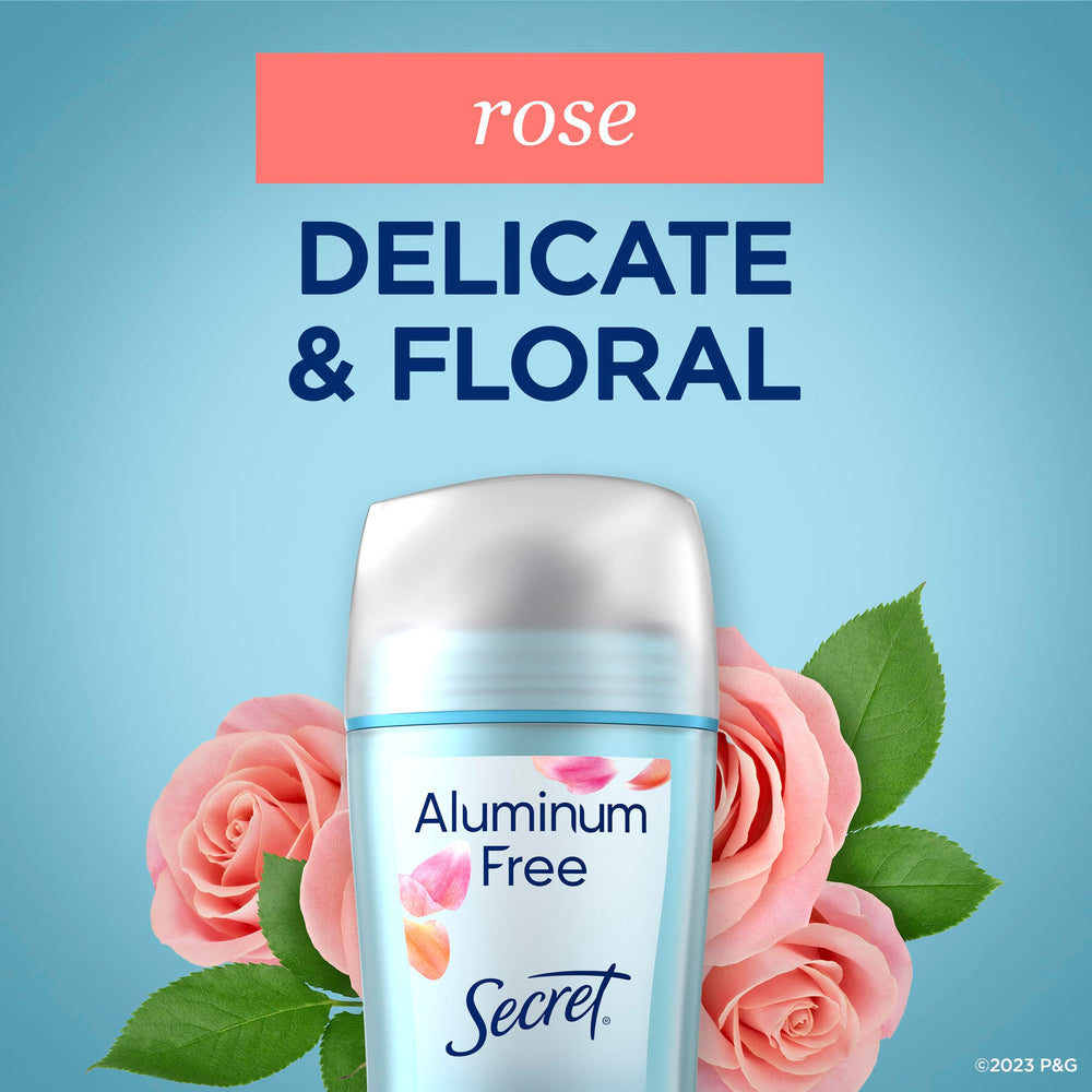 Secret 3-pack packaging offers convenient, ongoing supply.