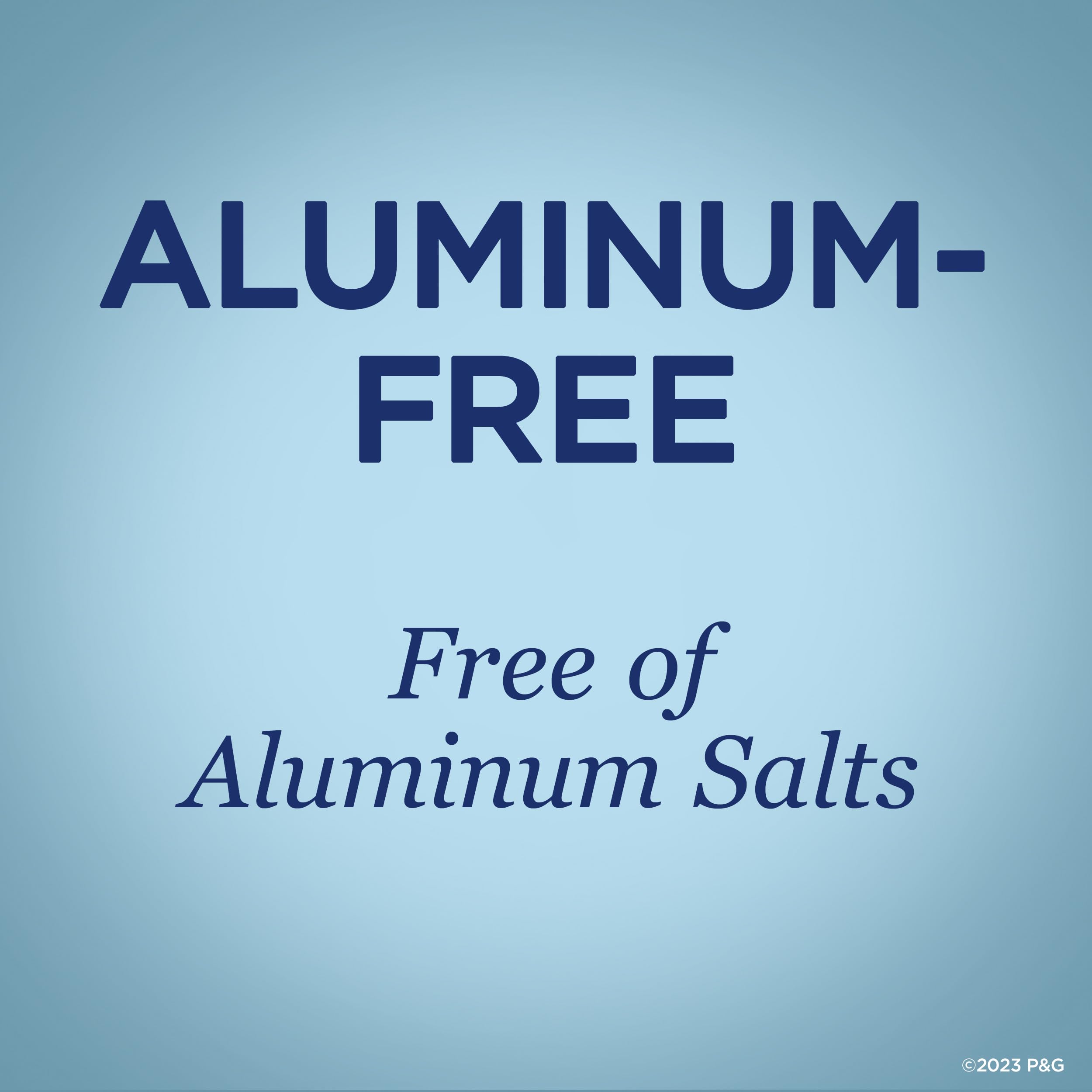 Secret aluminum-free deodorant for women application being applied smoothly