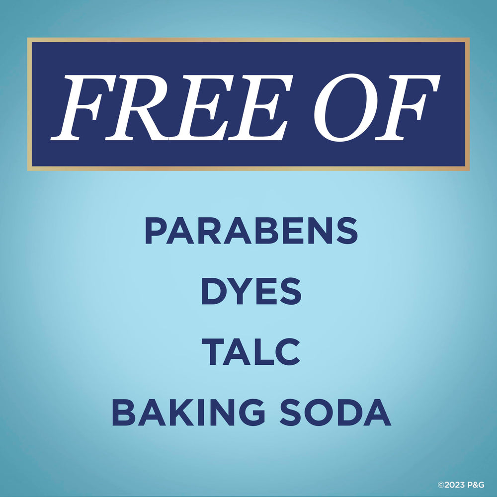 Secret aluminum-free deodorant dry-solid texture for mess-free wear