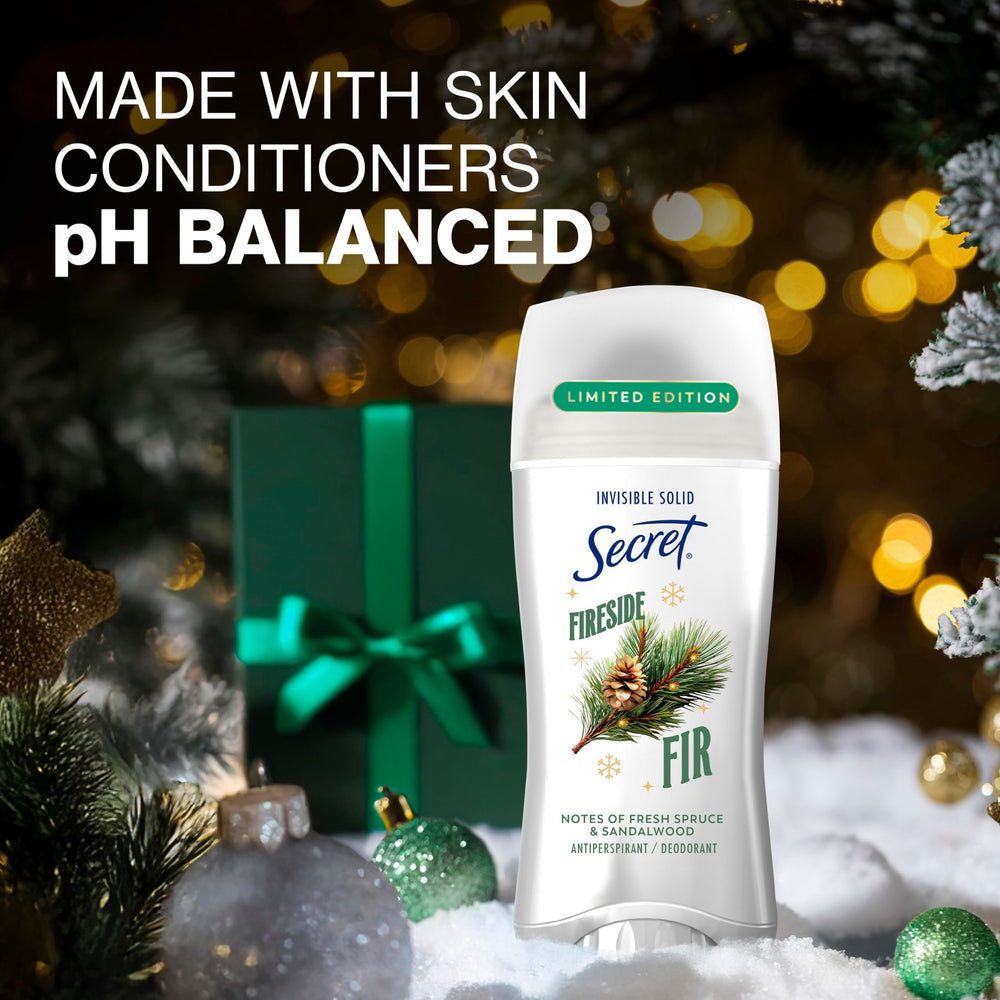 Secret Breathable formula close-up highlights lightweight wear