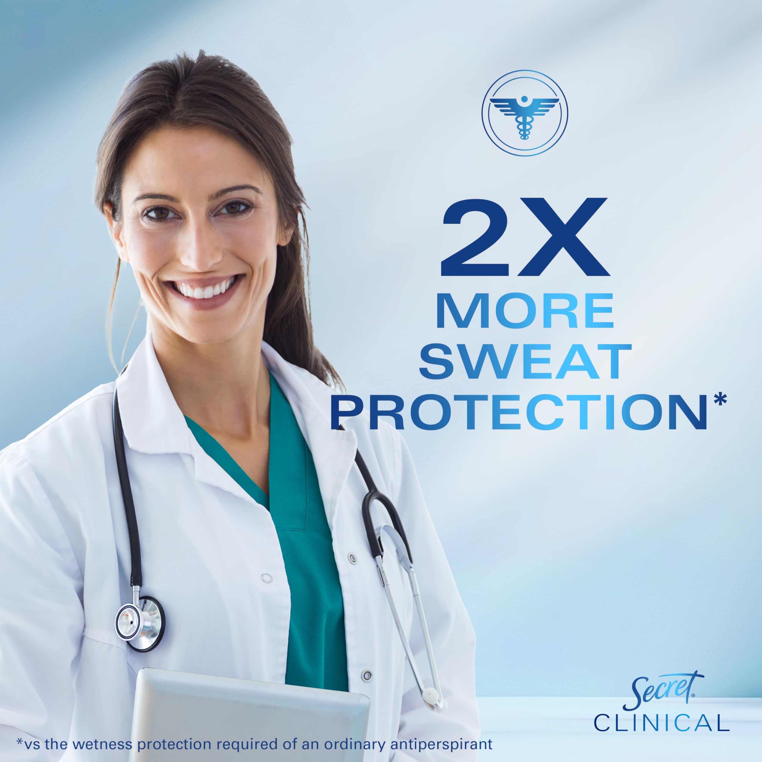 Secret Clinical Strength Dry Spray quick-dry formula minimizes residue.