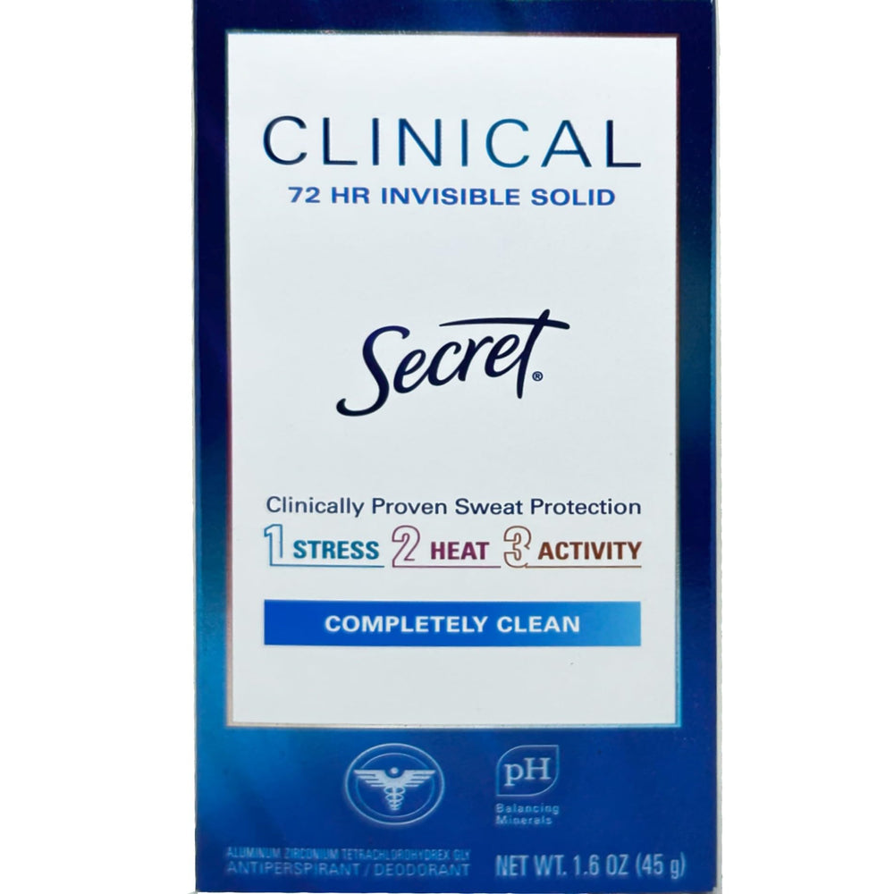 Secret Clinical Strength Invisible Solid Deodorant underarm application ready