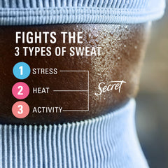 Secret Clinical Strength Women cap application, easy glide for precise use