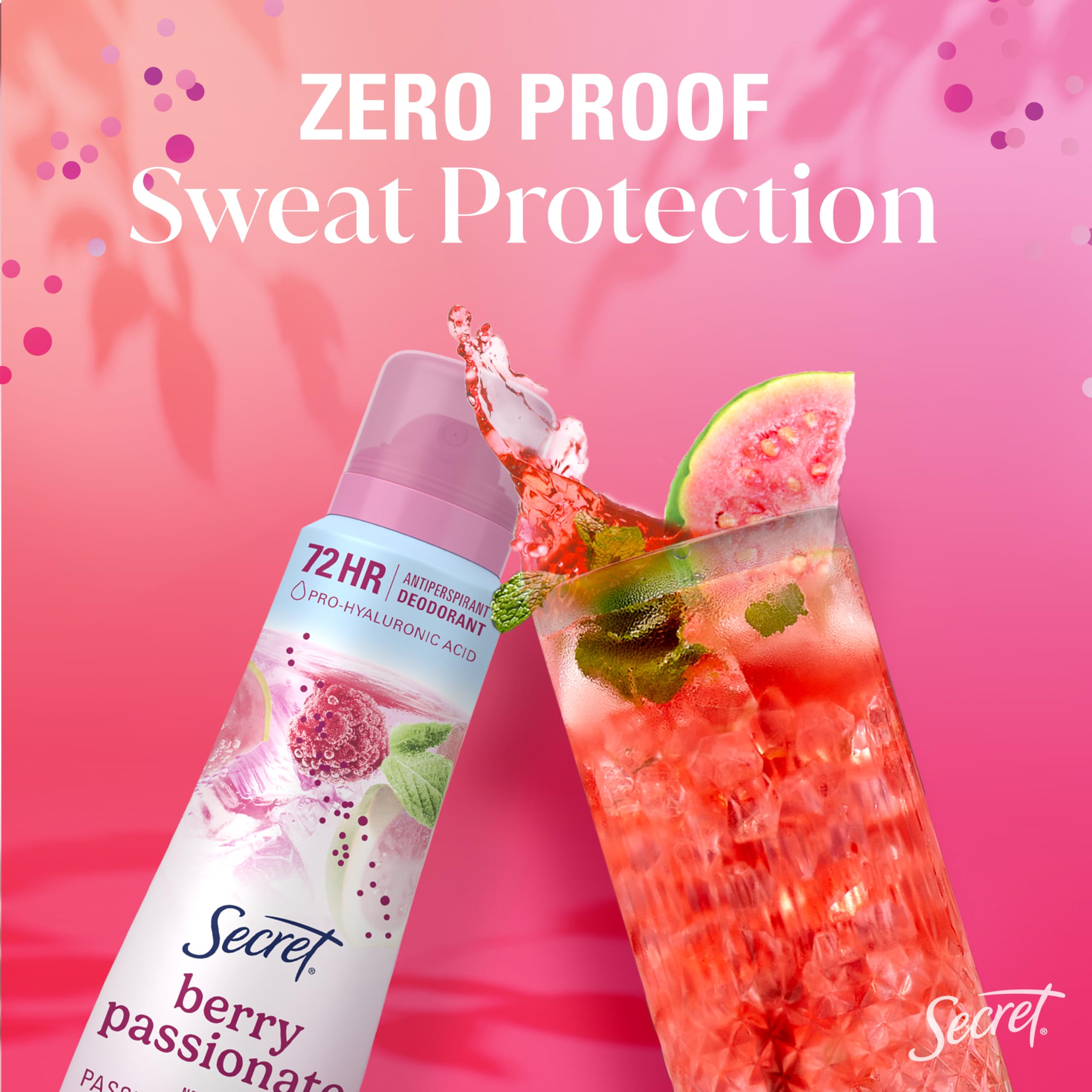 Secret Dry Spray cruelty-free by PETA aligns values with effective protection.