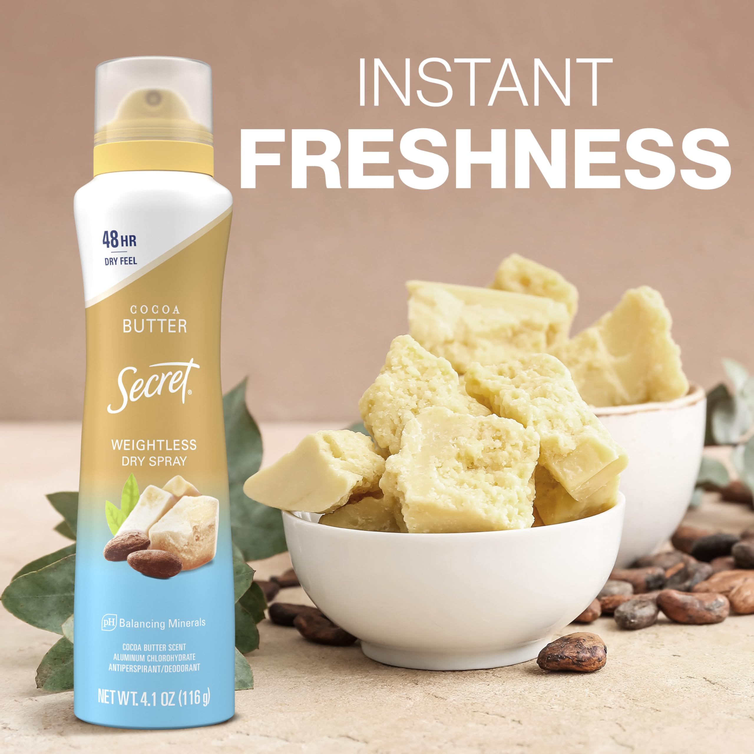 Quick-dry formula dries fast after application for ready-to-go moments.
