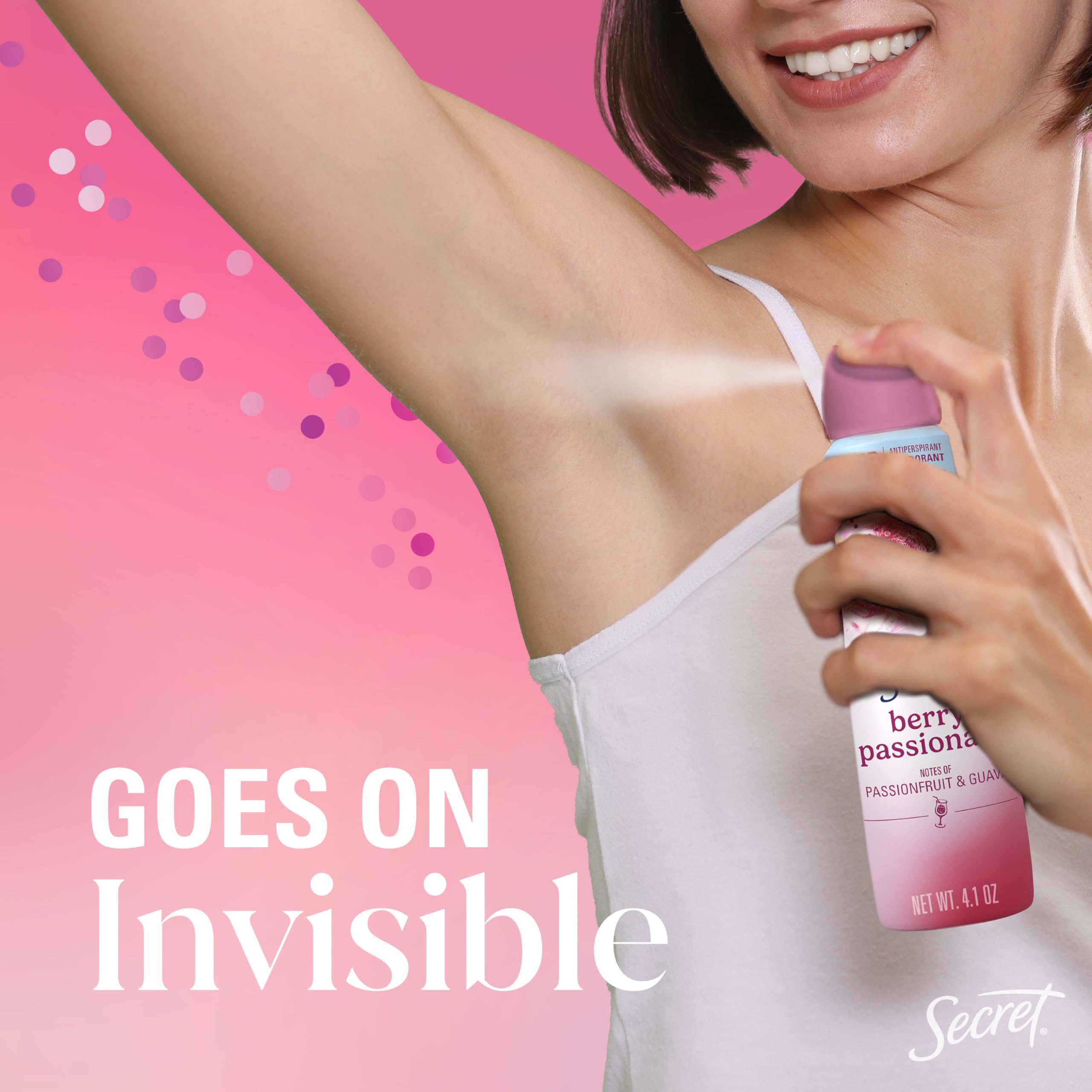 Secret Berry Passionate scent profile evokes tropical vibes for daily wear.