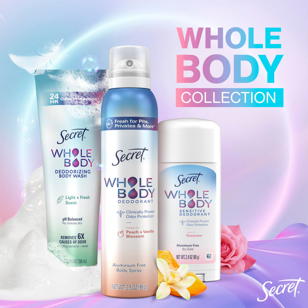 Secret Feminine Wash gentle formula ideal for everyday cleansing