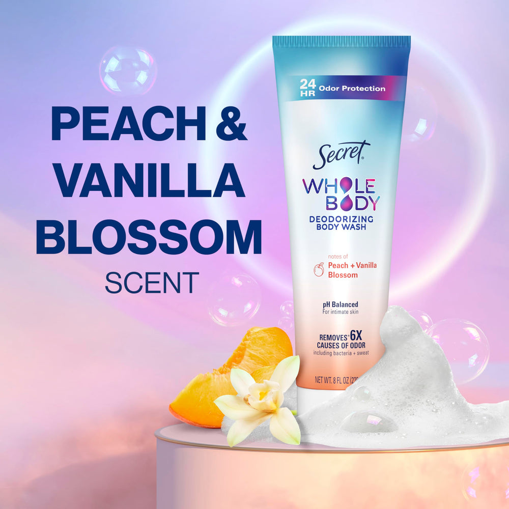 Secret Feminine Wash gentle formula supports daily cleansing routine.