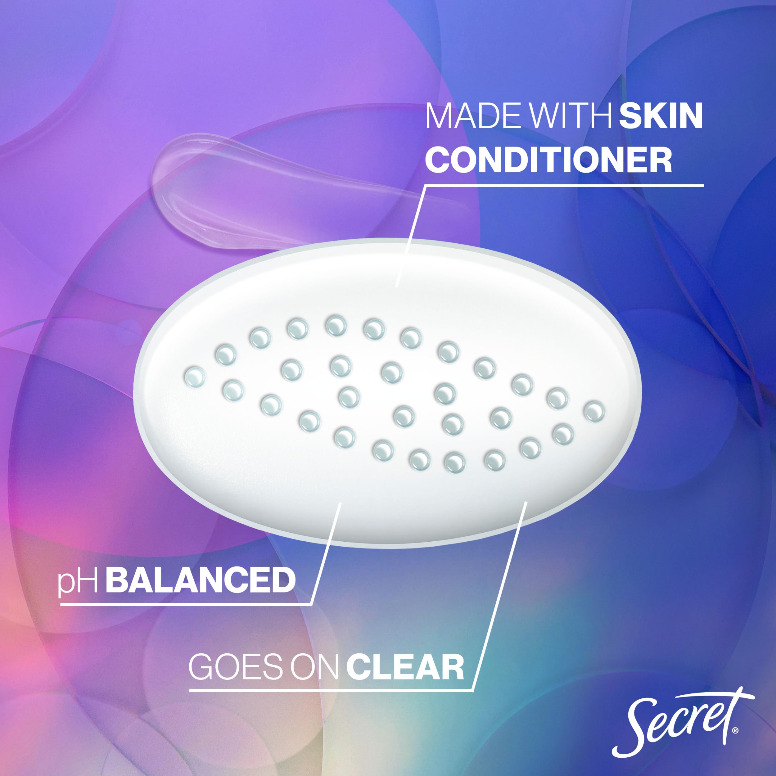Secret Fresh 72hr odor protection for lasting confidence