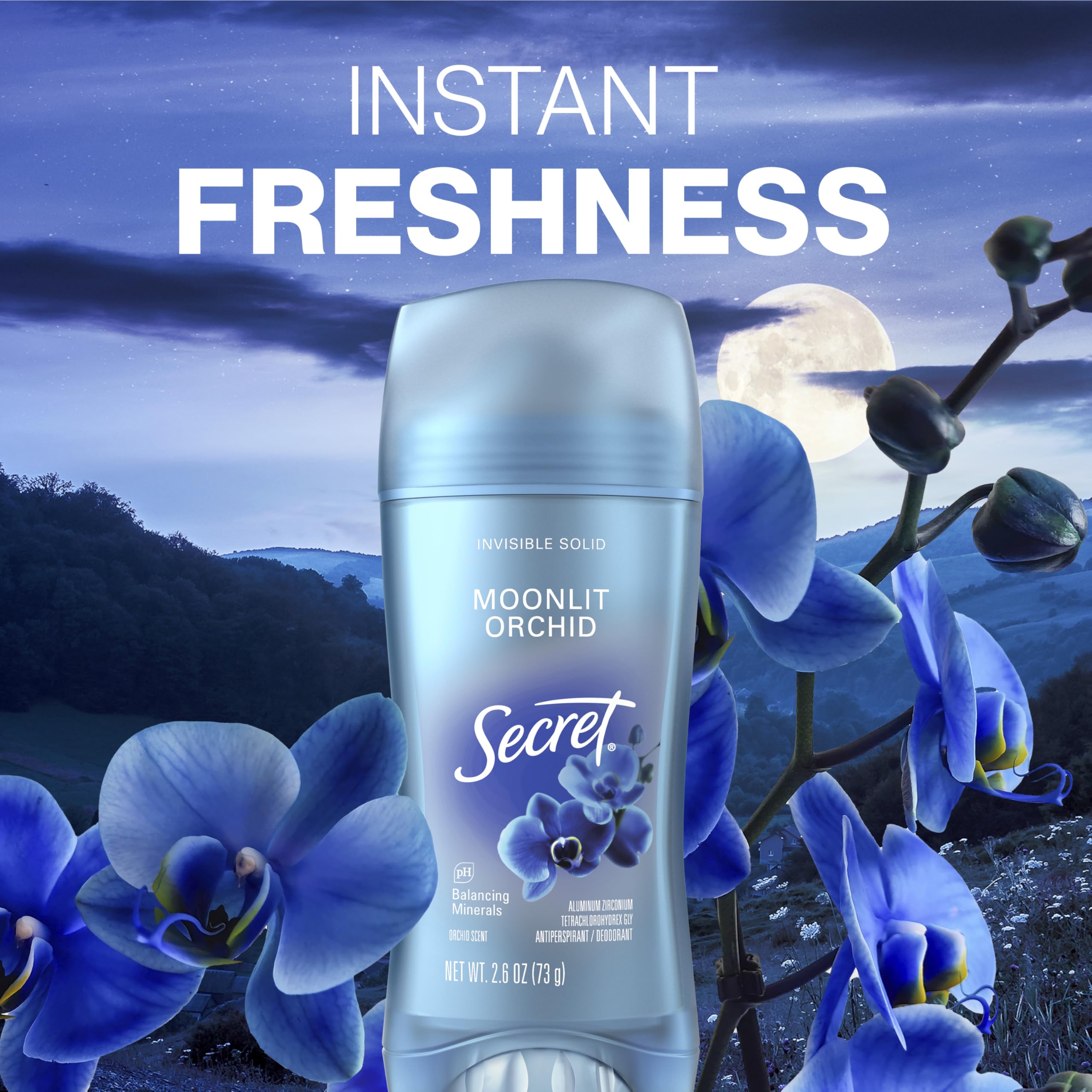 Secret Fresh packaging shows PETA cruelty-free certification