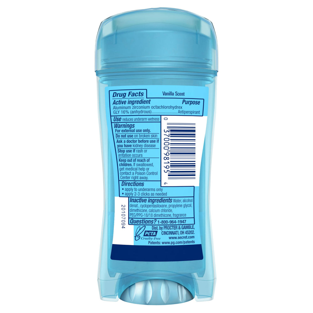 Secret Fresh daily-use deodorant keeps you feeling clean from morning to night.