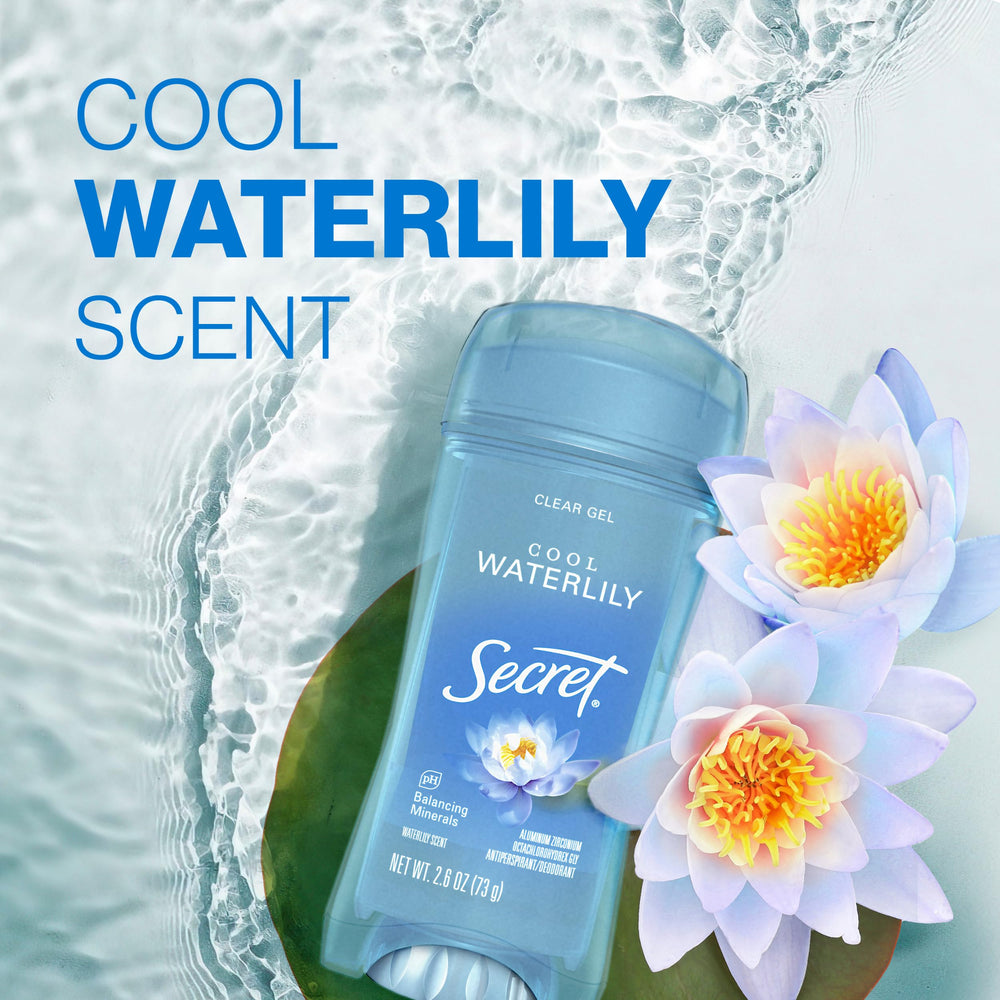 Secret Fresh mineral balance helps maintain skin freshness.