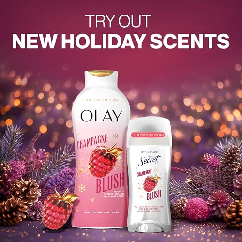 Secret Fresh Holiday label-back reveals ingredients and cruelty-free note.