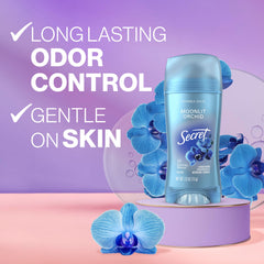 Secret Fresh invisible solid application swipe for smooth, fast protection