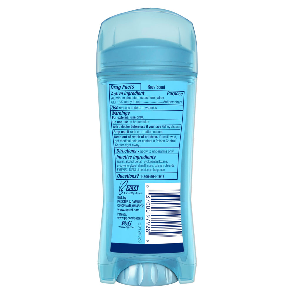 Secret Fresh 3.4 oz can be carried in purse for on-the-go freshness.