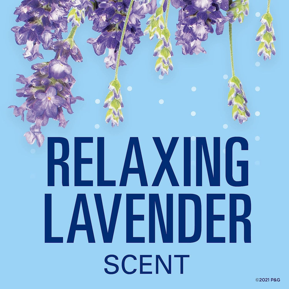 Secret Lavender odor control claim visual emphasis for daytime protection.