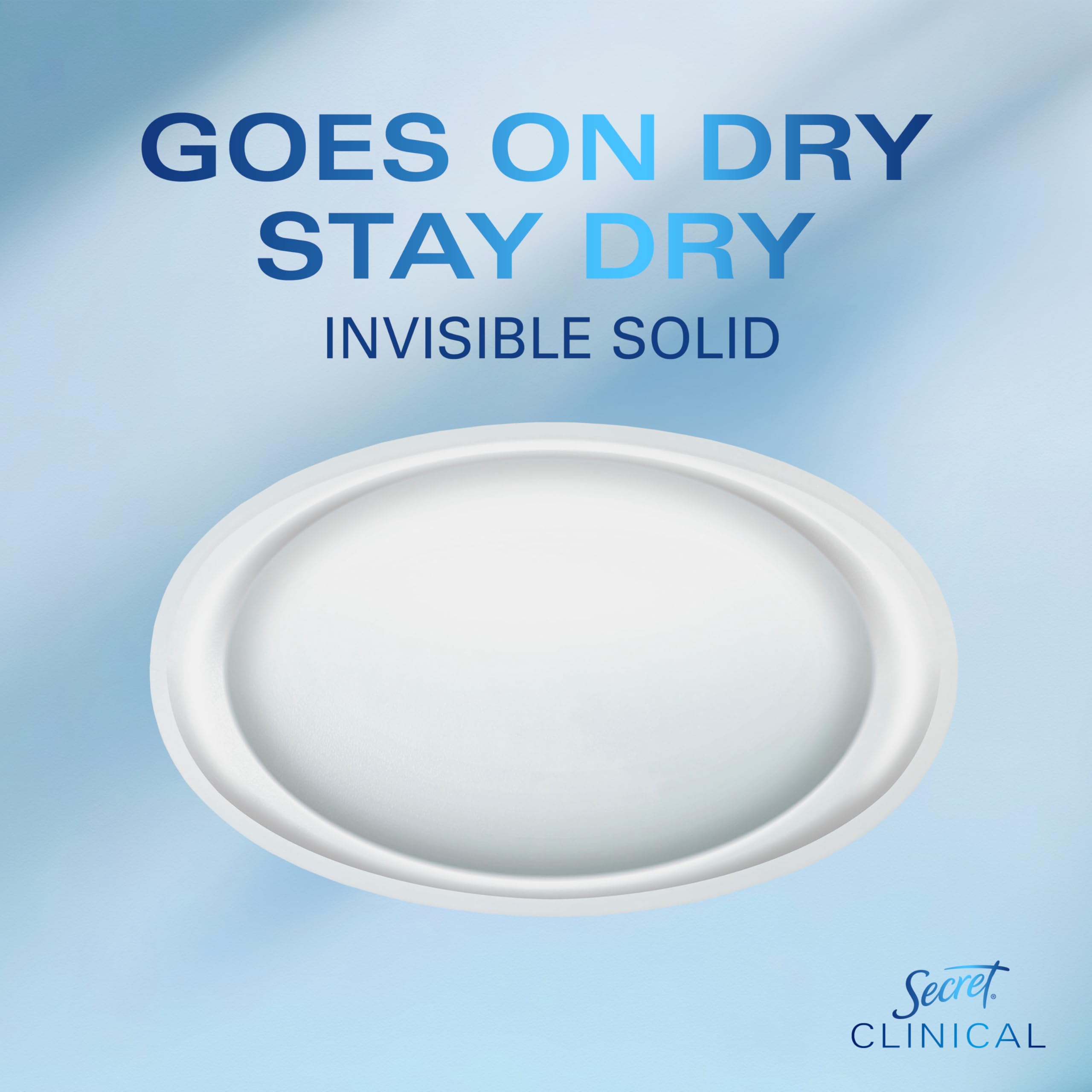 Secret long-lasting dryness helps you feel fresh through busy days.