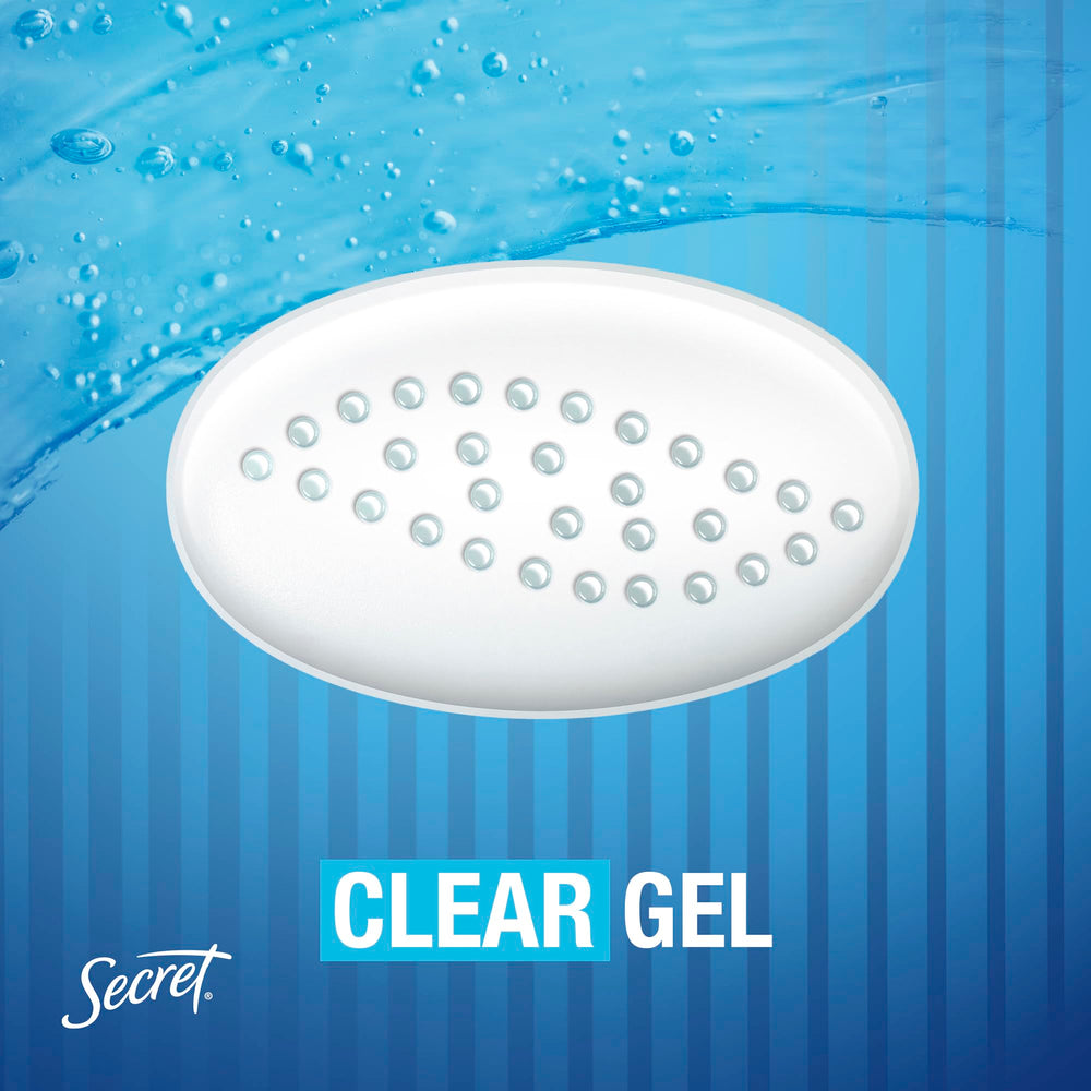 Secret Outlast graphic illustrating bacteria-fighting odor protection.