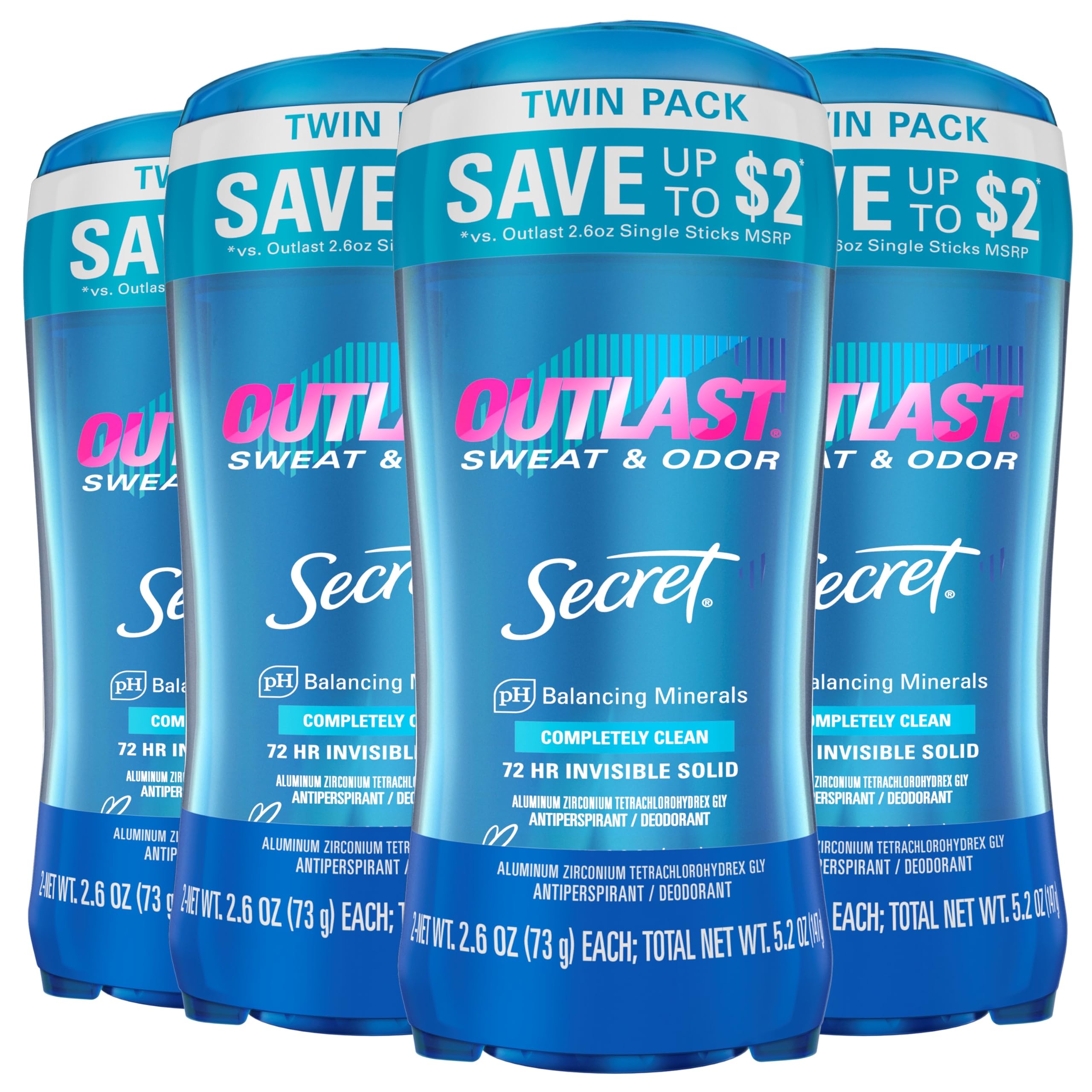 Secret Outlast bottle pour demonstrates long-lasting protection for daily activities.