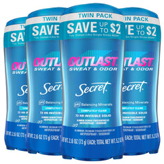 Secret Outlast bottle pour demonstrates long-lasting protection for daily activities.