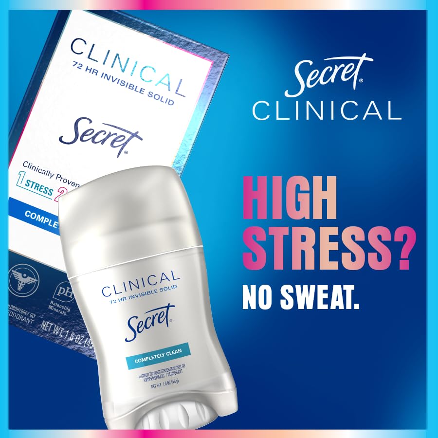 Secret 3-pack provides convenient protection for home, gym, and travel.